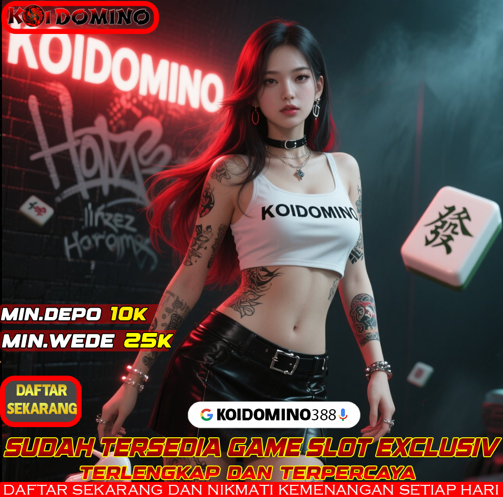 KOIDOMINO: Togel 4D Harian, Menang Besar Setiap Hari