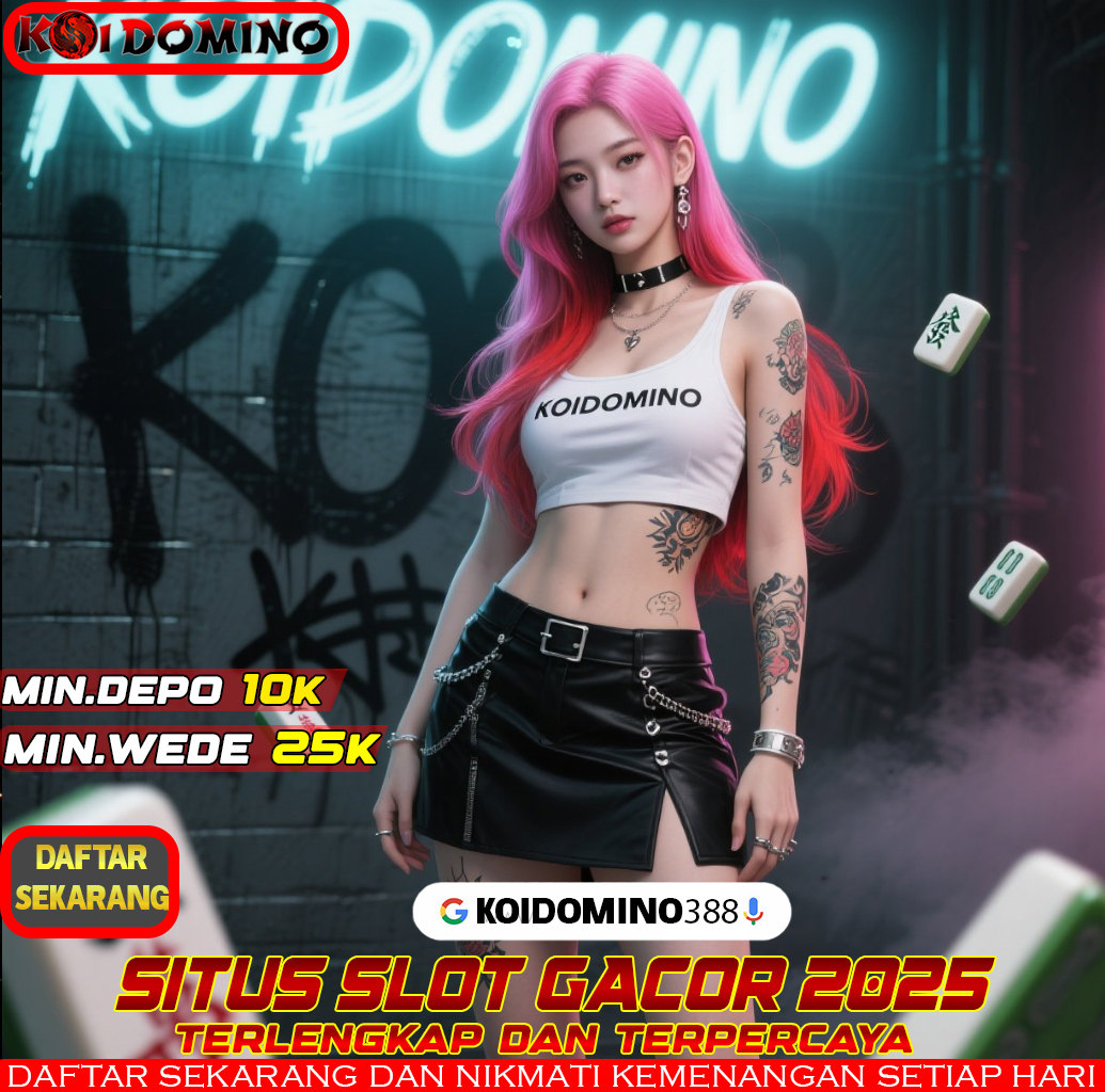 KOIDOMINO Situs Slot Proses Cepat dengan Deposit Pulsa