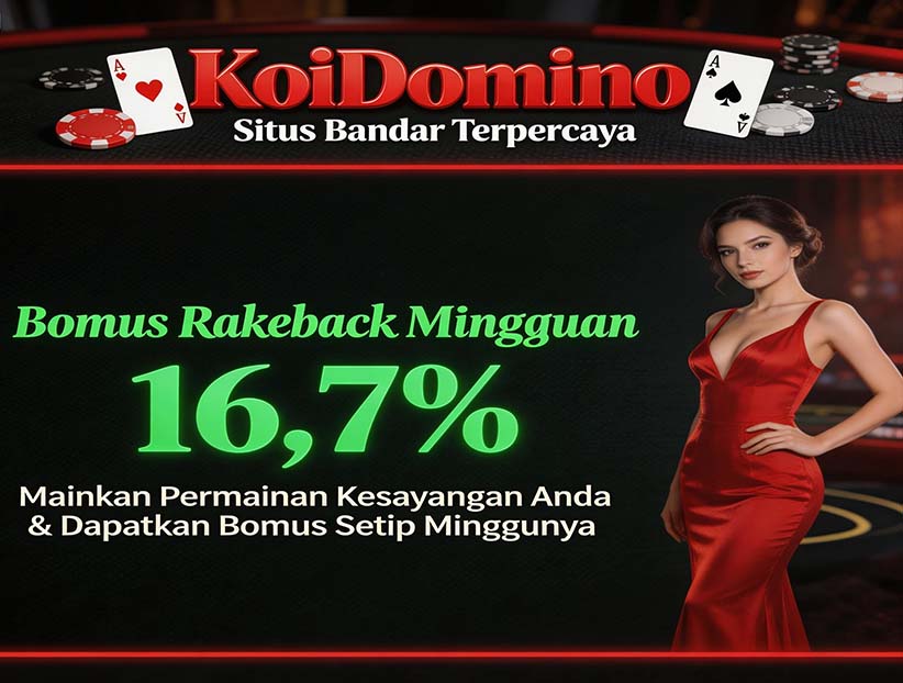 KoiDomino Slot BRI Online Server Gacor Mudah Jackpot